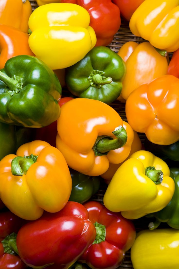 Types of bell peppers and benefits