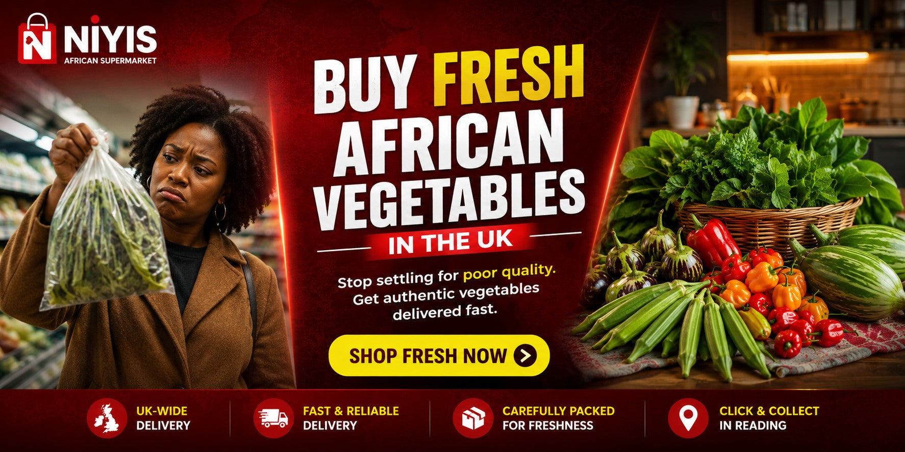Buy African Vegetables Online in the UK (Fresh, Authentic & Delivered Fast)