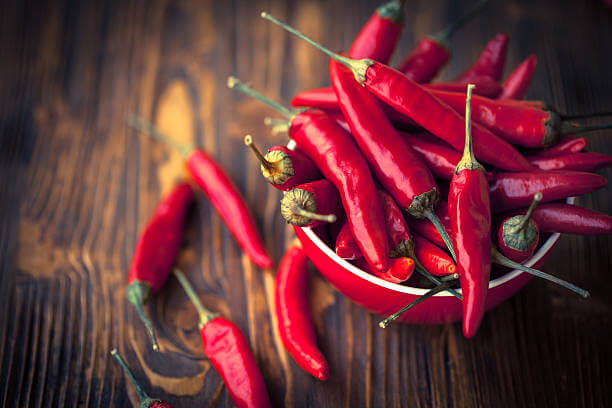 Varieties of red chillis and their uses
