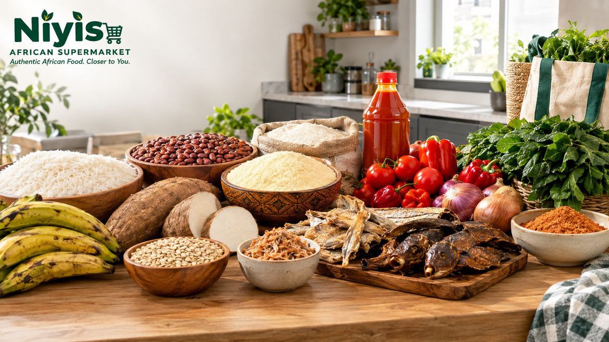The Essential Nigerian Food Shopping List for Students and Families Living in the UK (2026)
