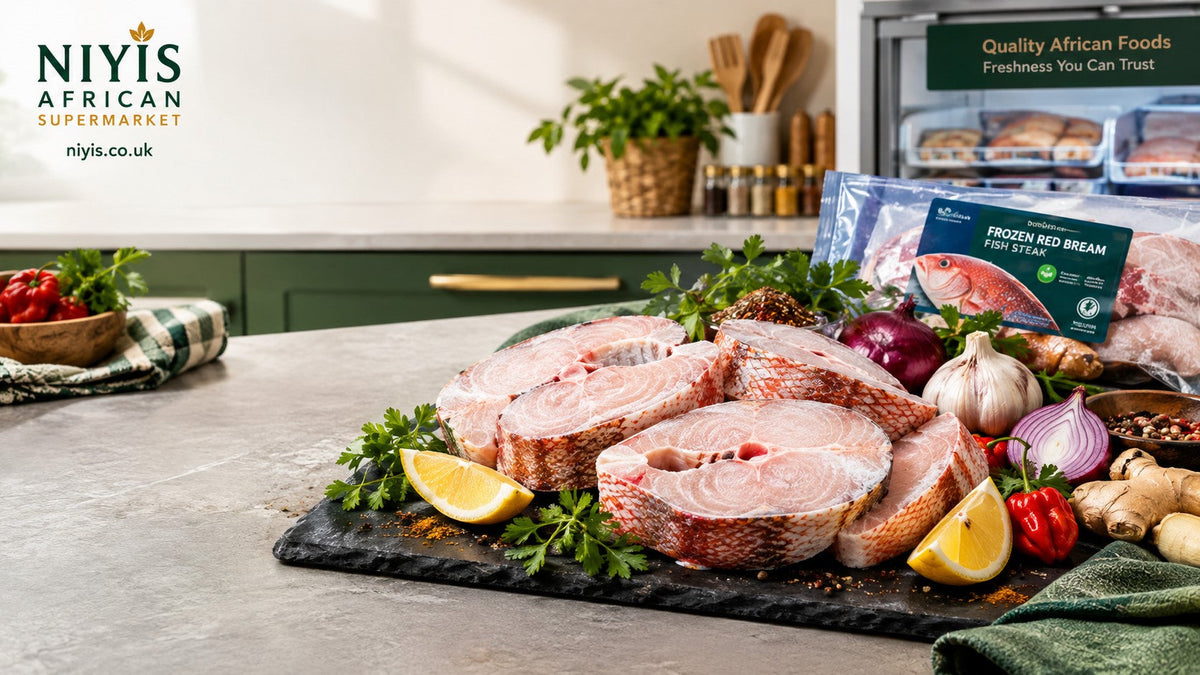 Where to Buy Frozen Red Bream Fish Steak in the UK: Recipes, Benefits & Niyis Guide (2026)