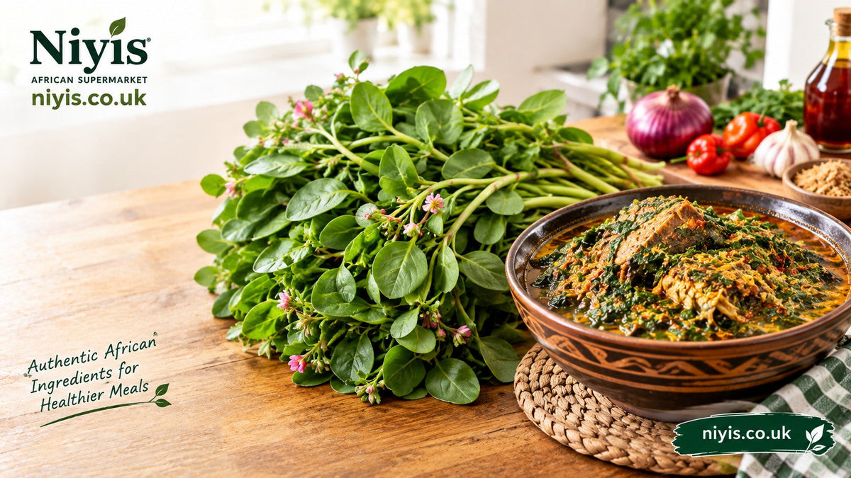 Discover Waterleaf (Efo Gbure): Benefits, Uses & Where to Buy in the UK (2026)