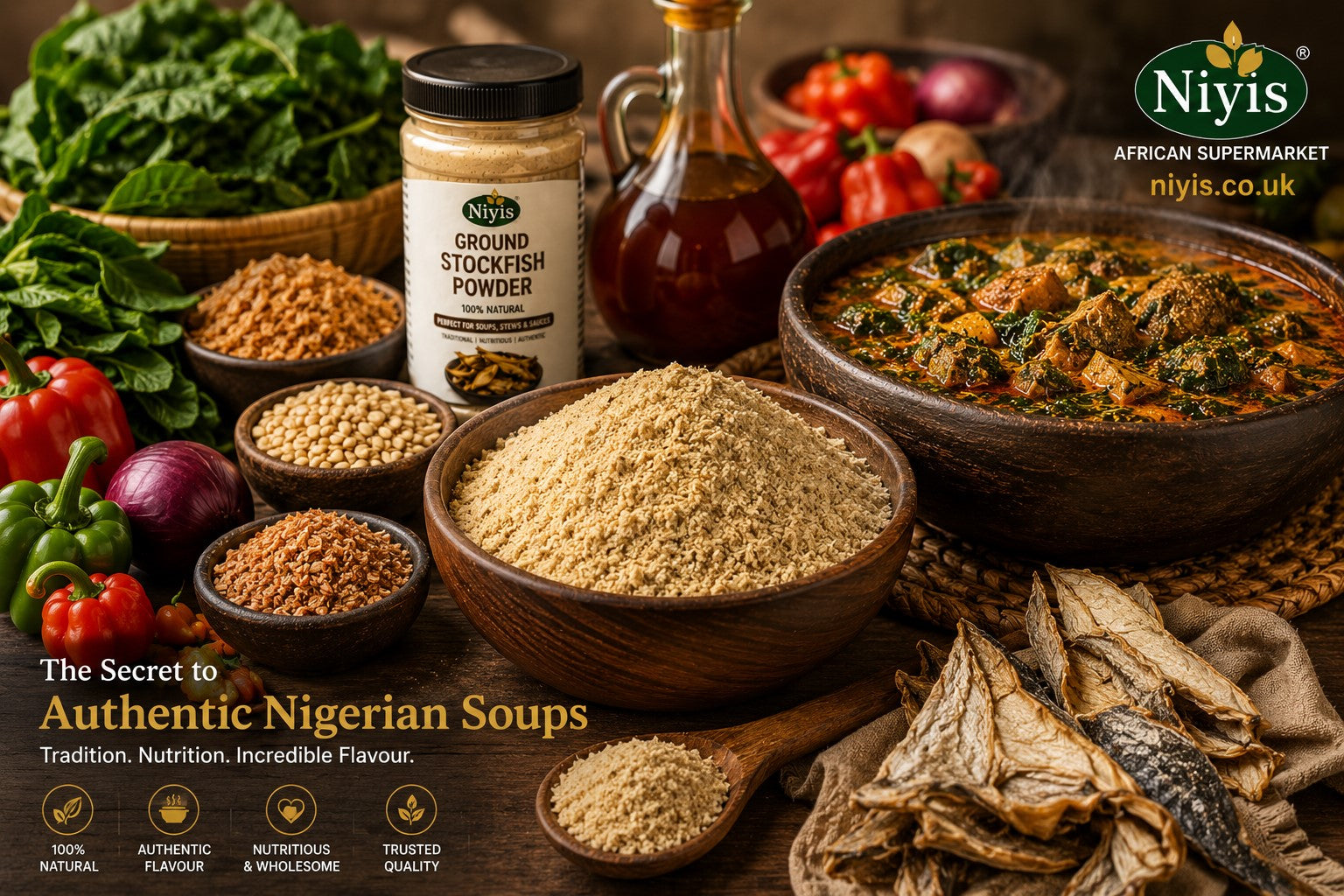 Why Ground Stockfish Is a Must Have Ingredient for Authentic Nigerian Soups in the UK (2026)
