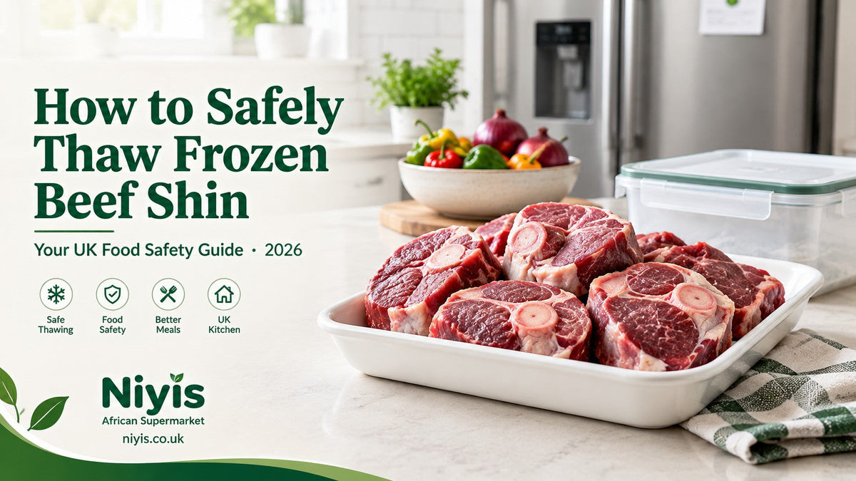 How to Safely Thaw 1kg Frozen Boneless Beef Shin: Easy UK Food Safety Guide (2026)