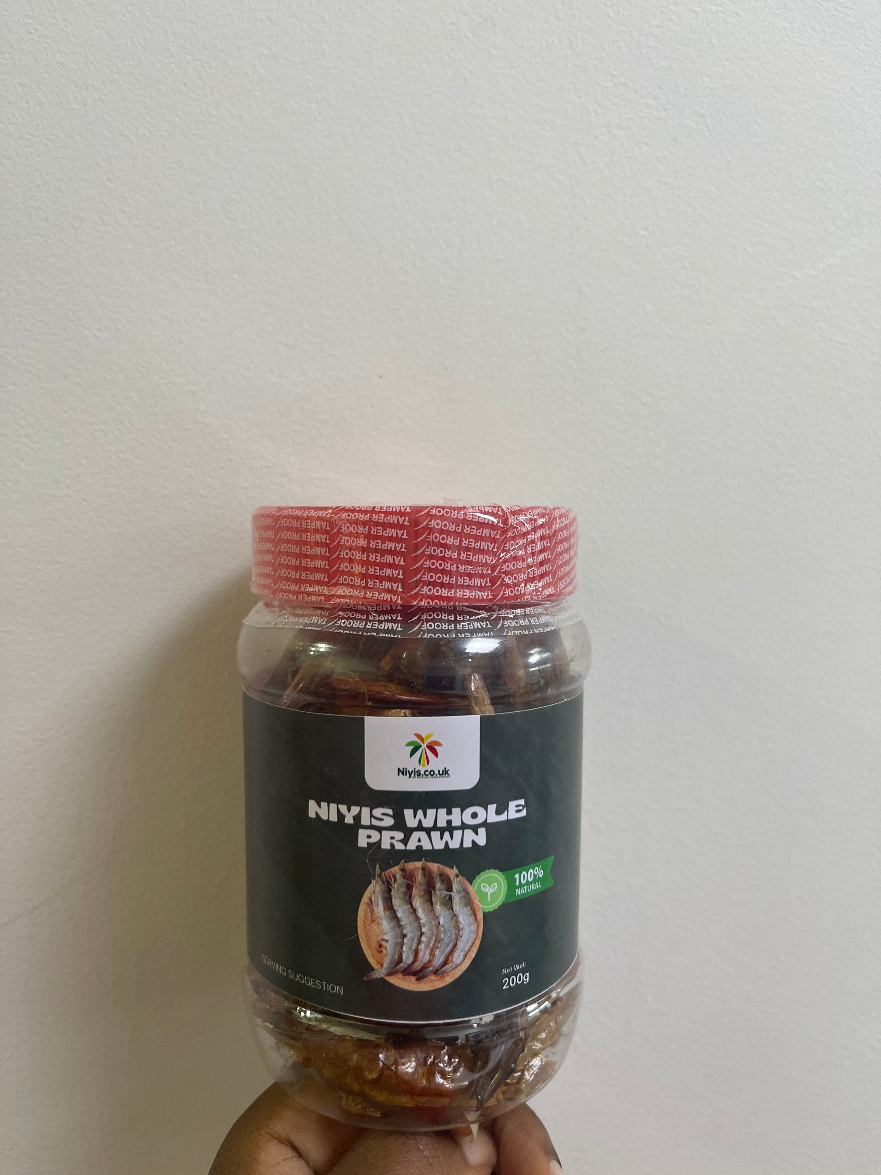 Niyis Whole Prawn 200g