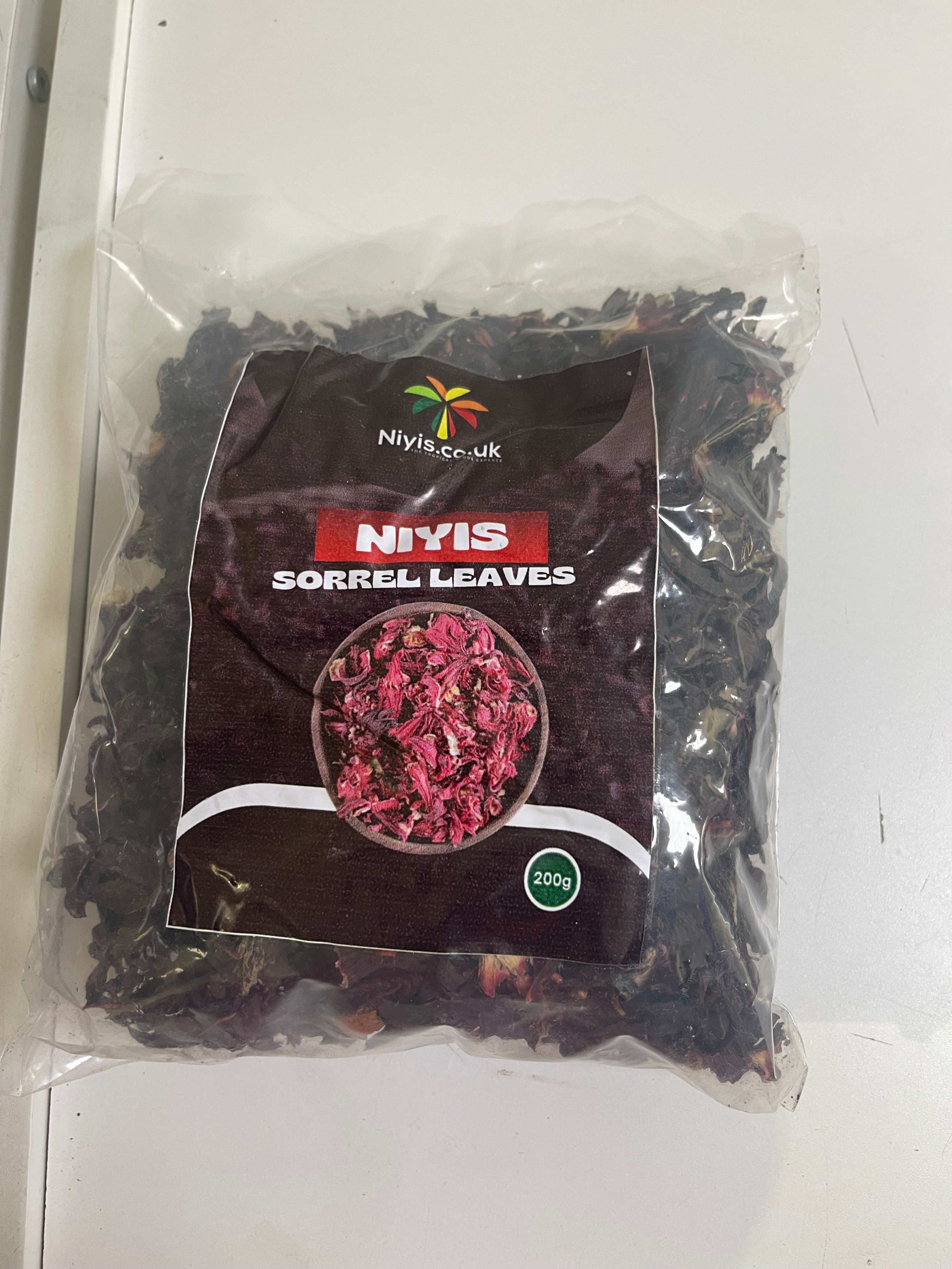 Niyis Sorrel Zobo leaves 200g