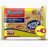 Indomie Chicken Flavour Super Pack (40 x 120g) Box