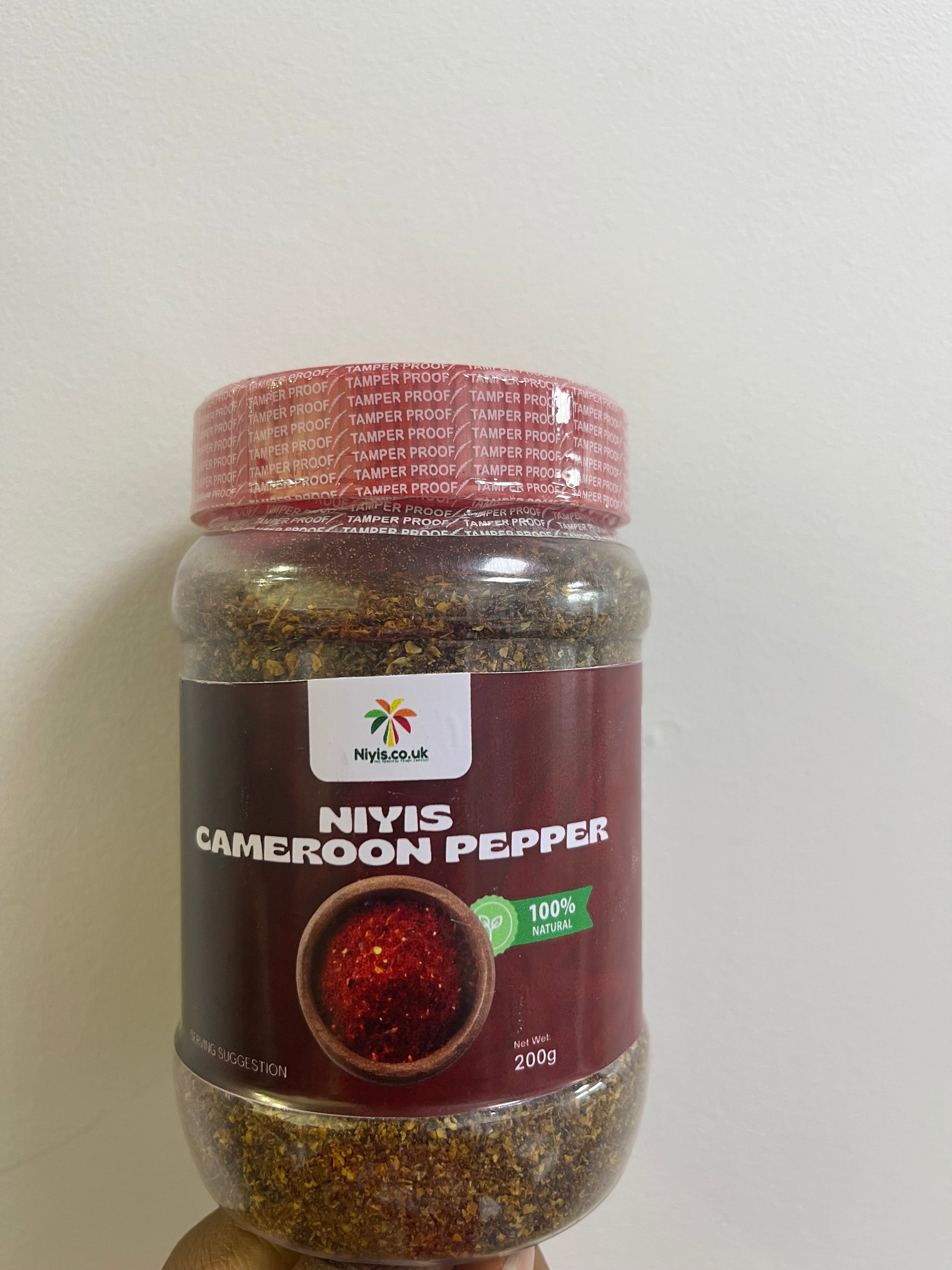 Niyis Cameroun Pepper 200g — Bold, Aromatic & Versatile