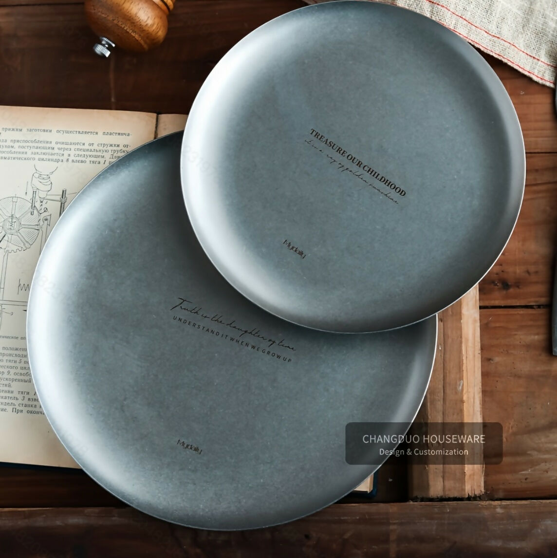 COOC Stainless steel serving dish