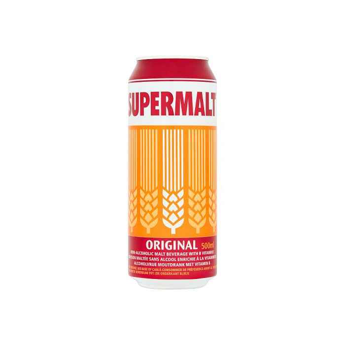 Supermalt Can Pack (500ml x 12)