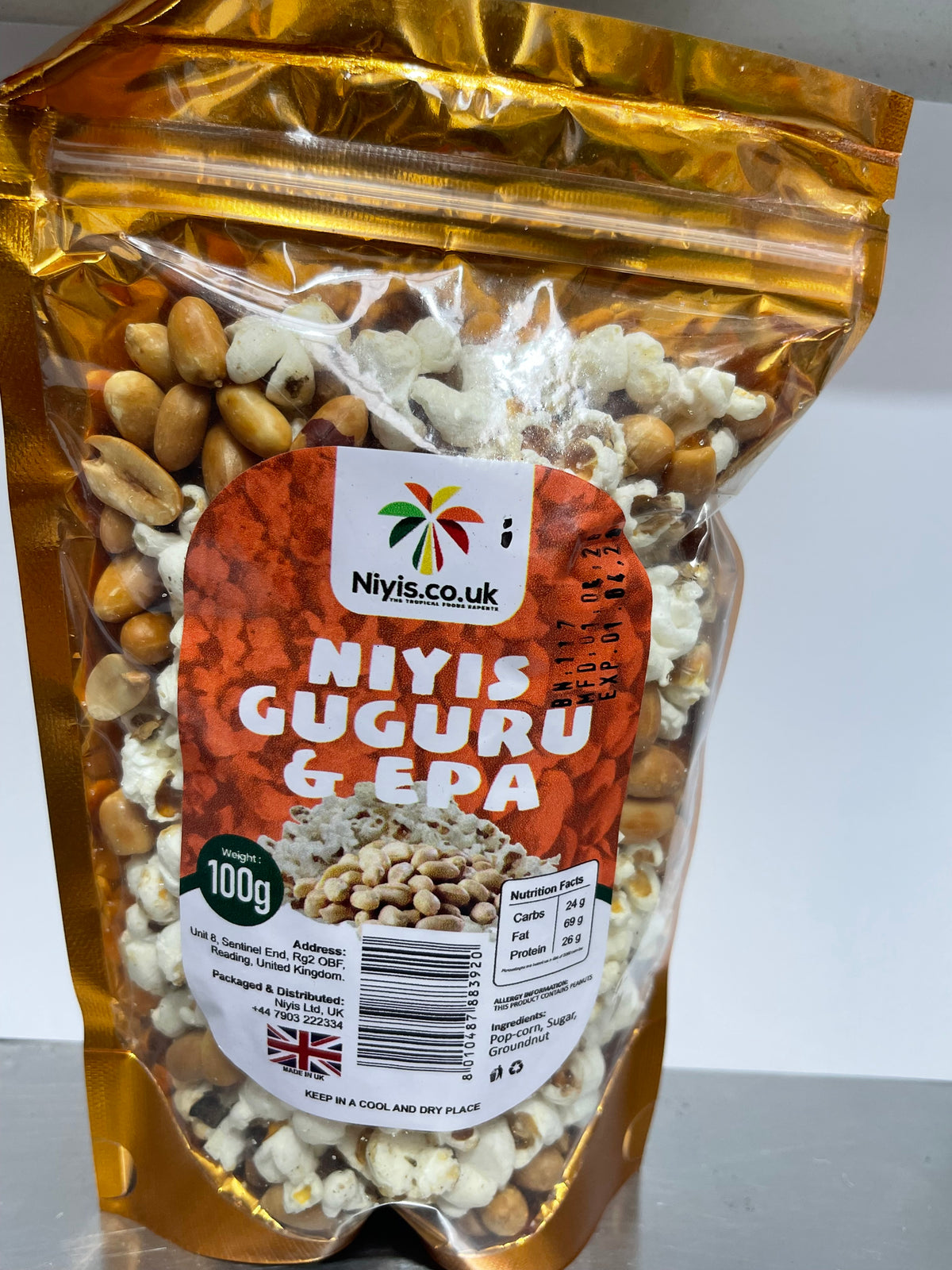 Niyis Guguru & Ekpa 100g