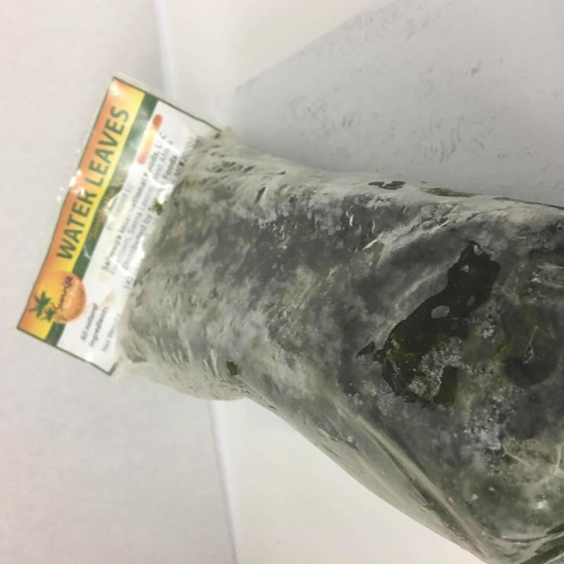 Frozen waterleaves 500g — fresh Nigerian waterleaf delivered across the UK