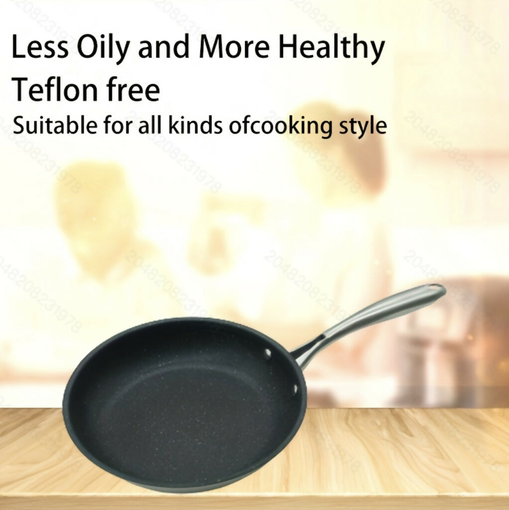 Honenix 28cm durable black non stick fry pan