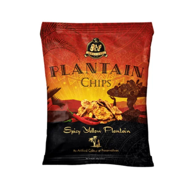 Olu Olu Red Plantain Chips Box (60g x 24)