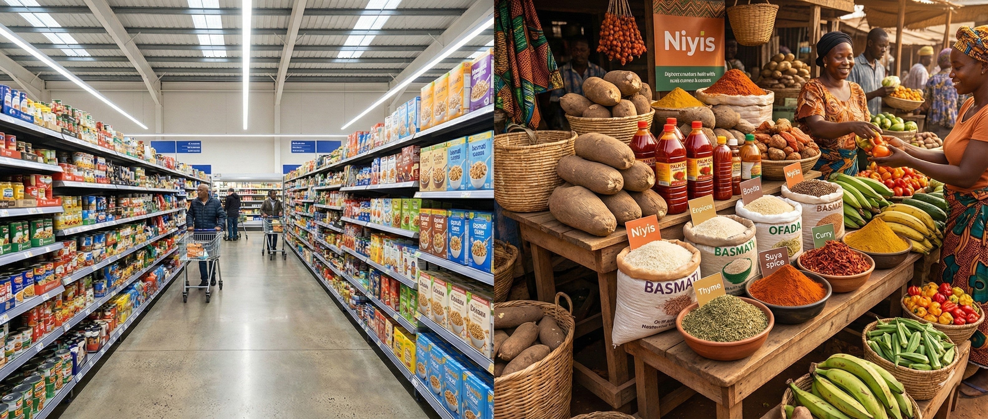 African Supermarkets vs UK Supermarkets: What You Won’t Find in Tesco