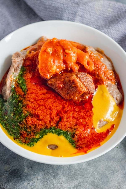 Abula dish combo – Niyis African Supermarket