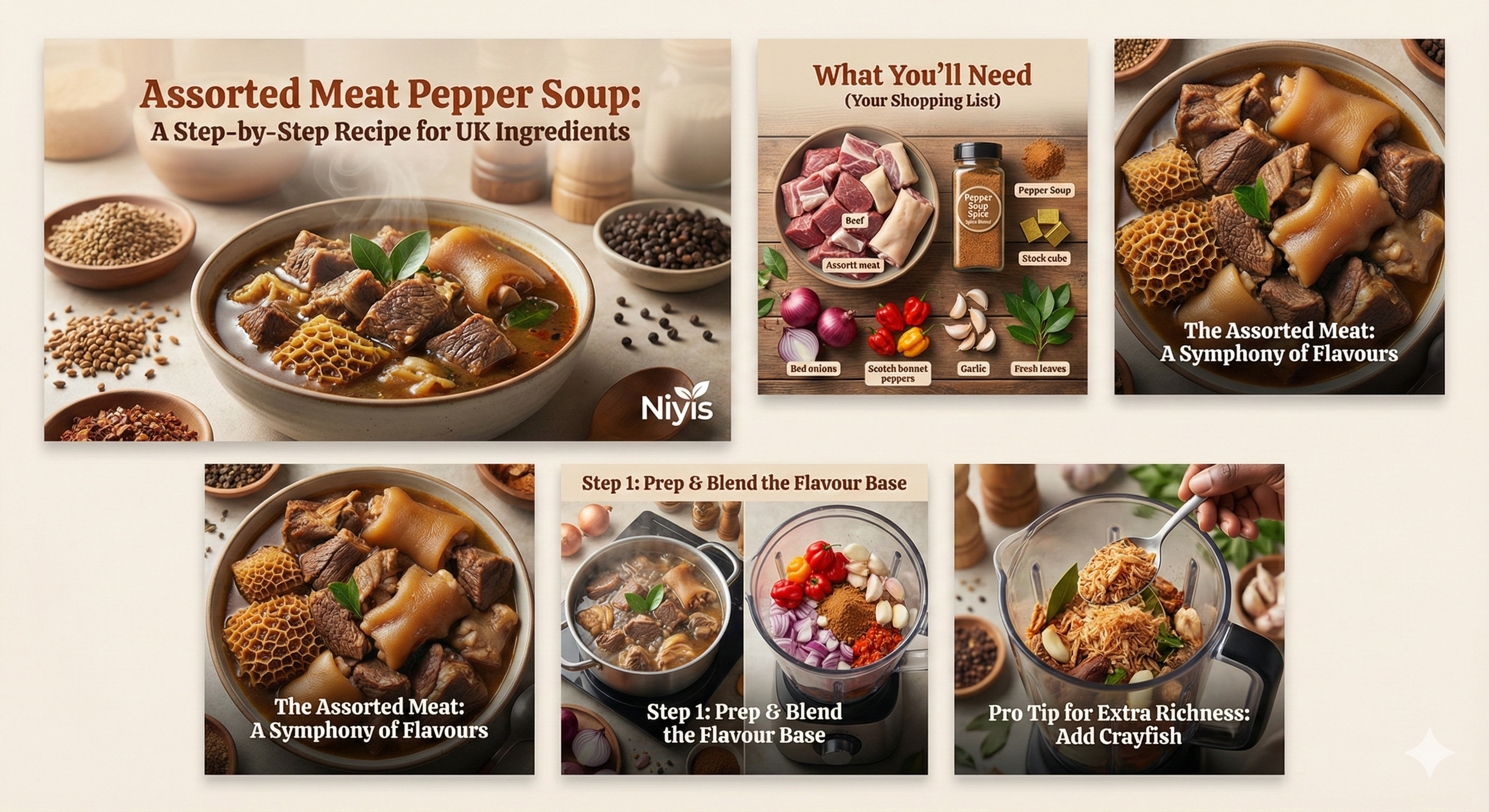 Assorted Meat Pepper Soup: A Step-by-Step Recipe for UK Ingredients