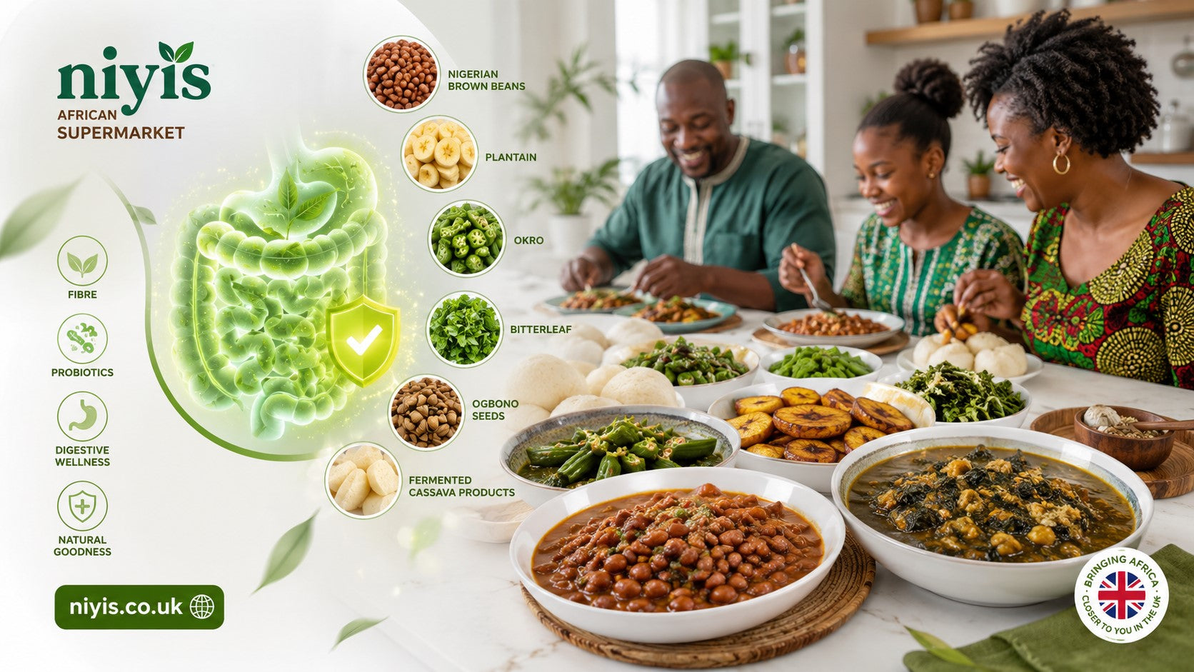 Best African Foods for Gut Health in the UK (2026)