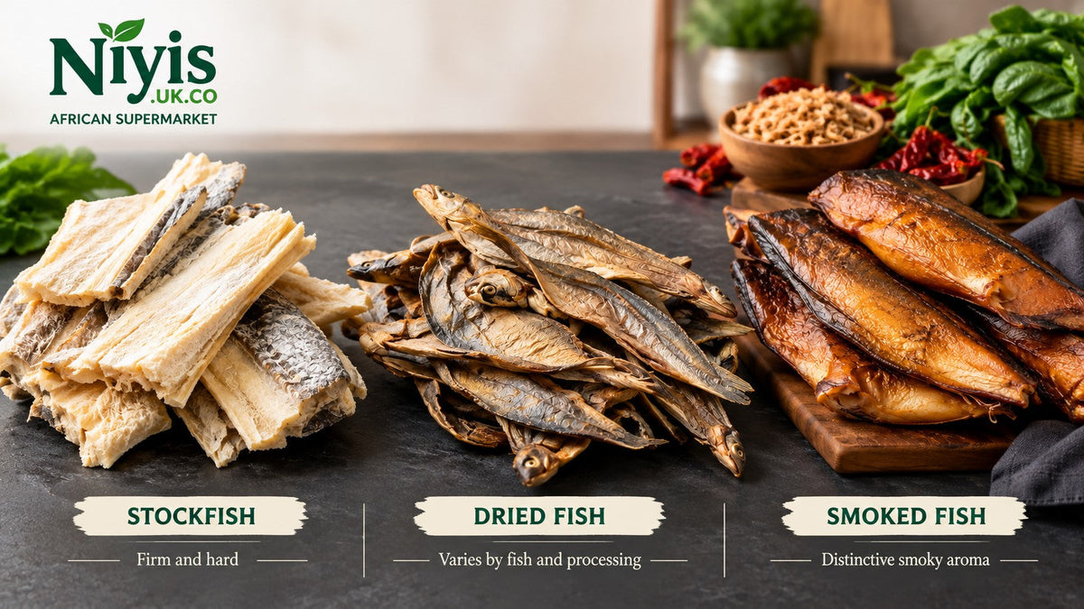 Stockfish vs Dried Fish vs Smoked Fish: Differences, Uses and Where to Buy in the UK (2026)