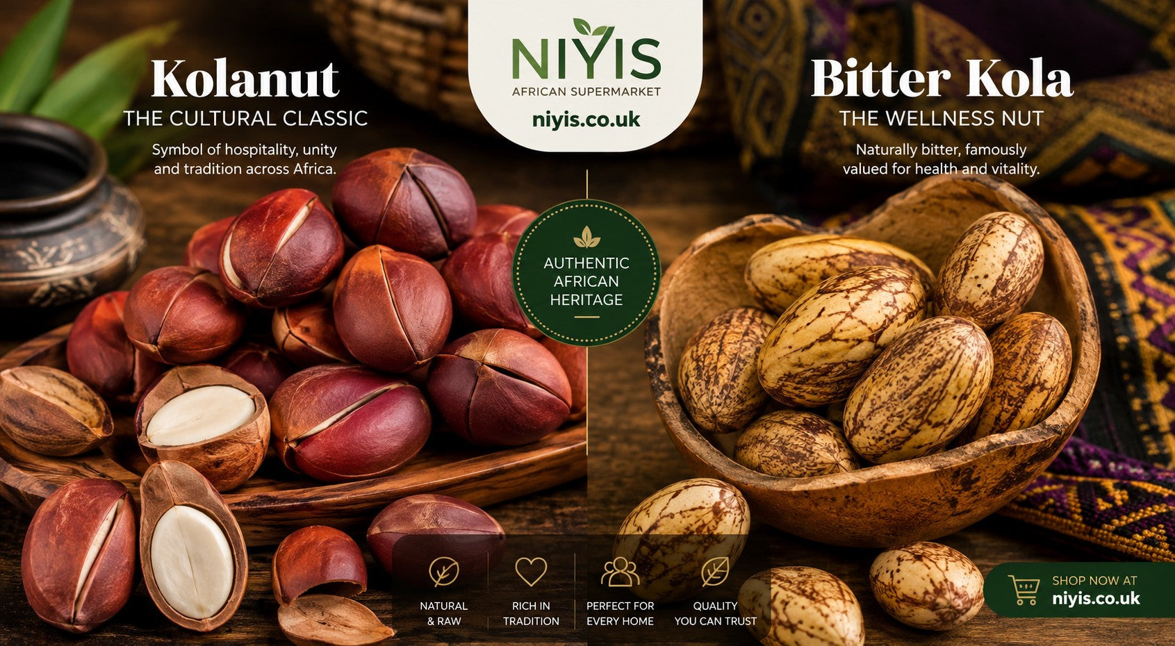 Kolanut vs Bitter Kola: Uses, Benefits and Traditional African Significance in the UK (2026)