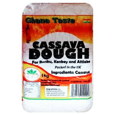 Cassava Label Fresh Cassava Dough 1kg – Niyis African Supermarket