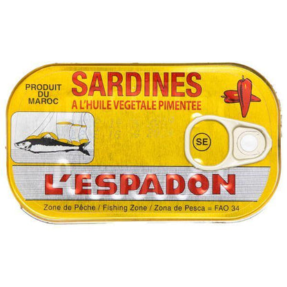 L'espadon Sardines 125g