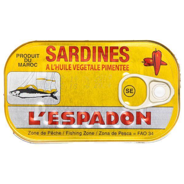 Sardinas L'espadon 125g