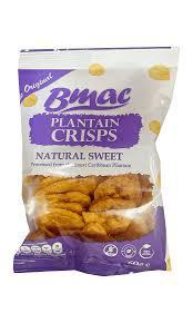 Bmac Plantain Crisps 60g