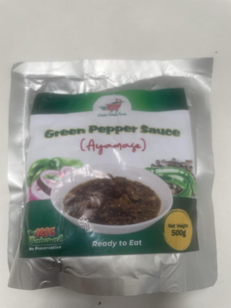 Green Pepper Sauce (Ayamase) 500g