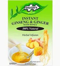 Instant Ginseng & Ginger with Honey Pack (122g x 6)