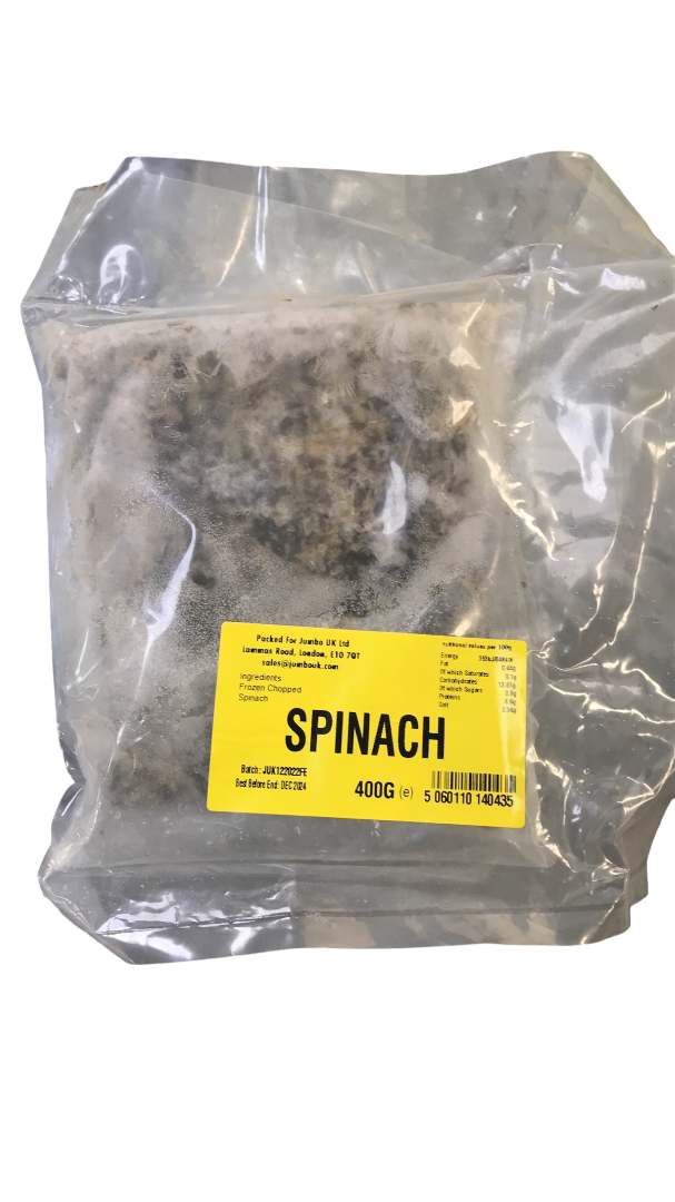 Frozen Spinach (Packed) 400g