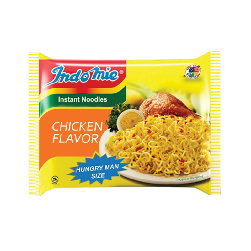 Indomie Chicken Flavour (Hungryman Size) 180g (10 Pieces)