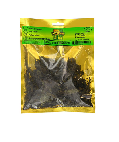 African Sun Dried Efirin 25g — Aromatic & Ready to Use