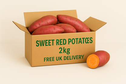 Fresh Sweet Red Potatoes (2kg) – Naturally Sweet, High in Fibre
