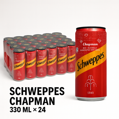 Schweppes Chapman Dose 33cl