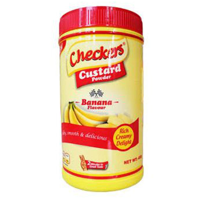 Checkers Custard Powder Banana