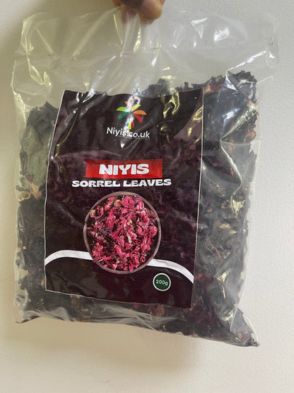 Niyis Sorrel Zobo leaves 200g