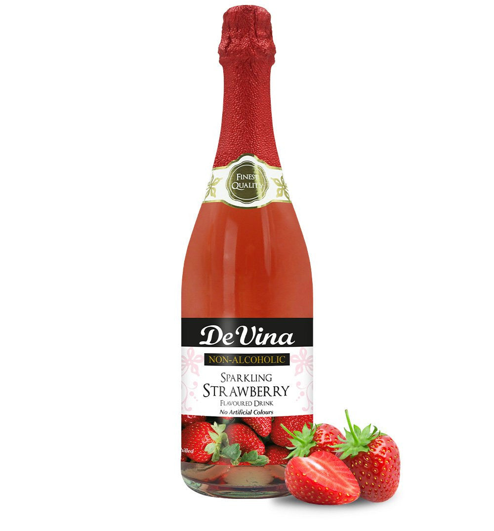 Non-alcoholic Devina Strawberry Wine