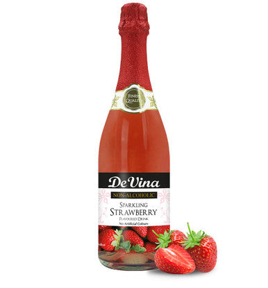 Non-alcoholic Devina Strawberry Wine 750ml