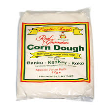 Exotic corn dough 2kg — smooth authentic corn dough for fufu and banku delivered across the UK