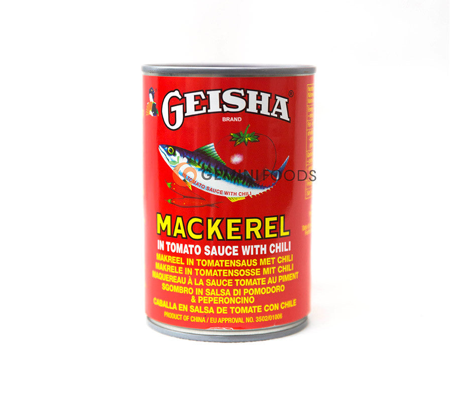 Geisha Mackerel Tomato Sauce with Chilli 425g