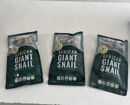 Frozen Whole Snail — Cleaned & Ready to Cook