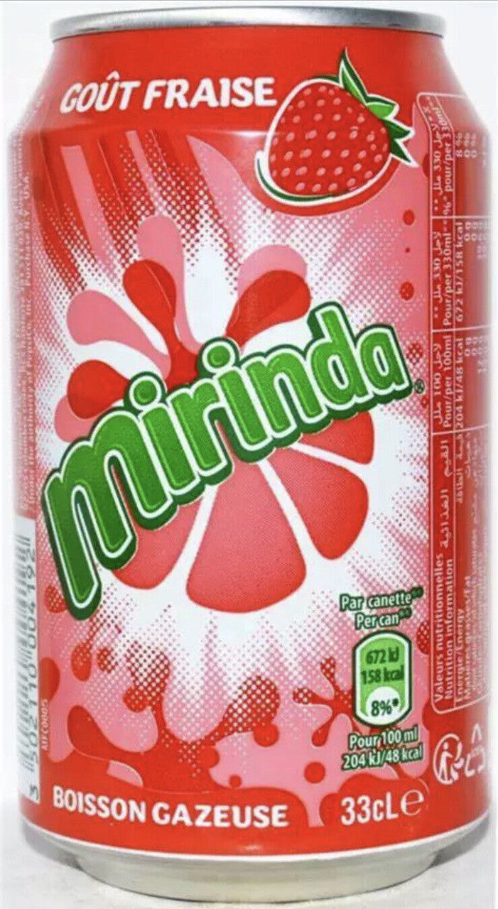 Mirinda Strawberry Can