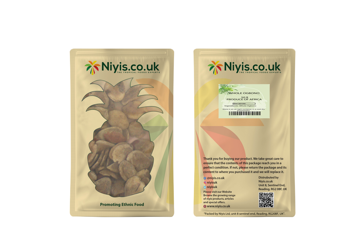 Niyis whole ogbono seeds 100g — premium quality for authentic ogbono soup