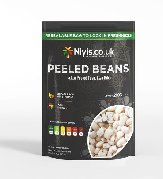 Peeled Beans sold on Niyis