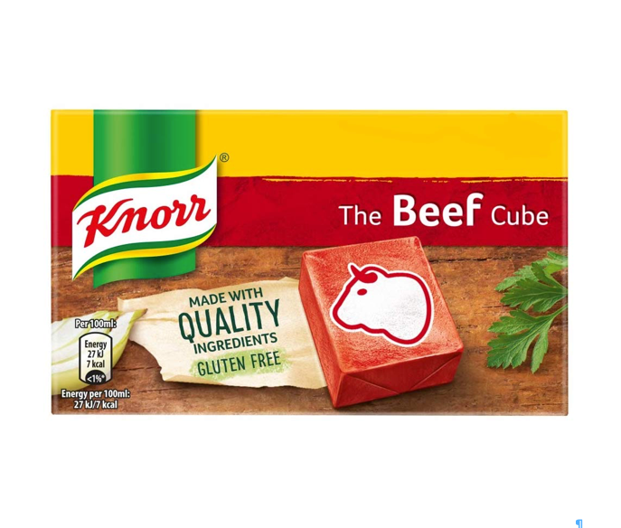 Knorr Beef Stock Cubes