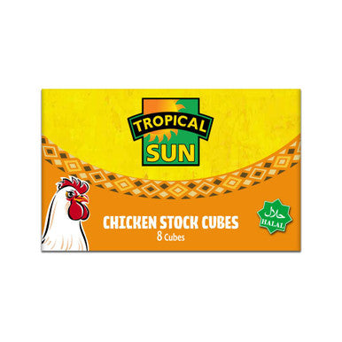 Tropical Sun Chicken Stock Cubes (Halal) 80g