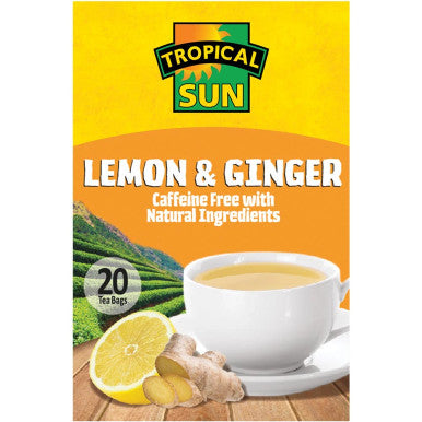 Tropical Sun Lemon Ginger Tea 30g