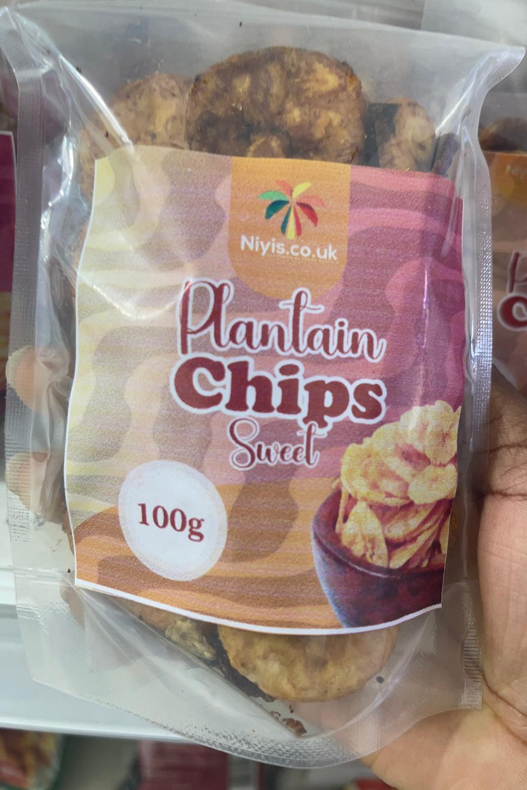Niyis Plantain Chips 100g