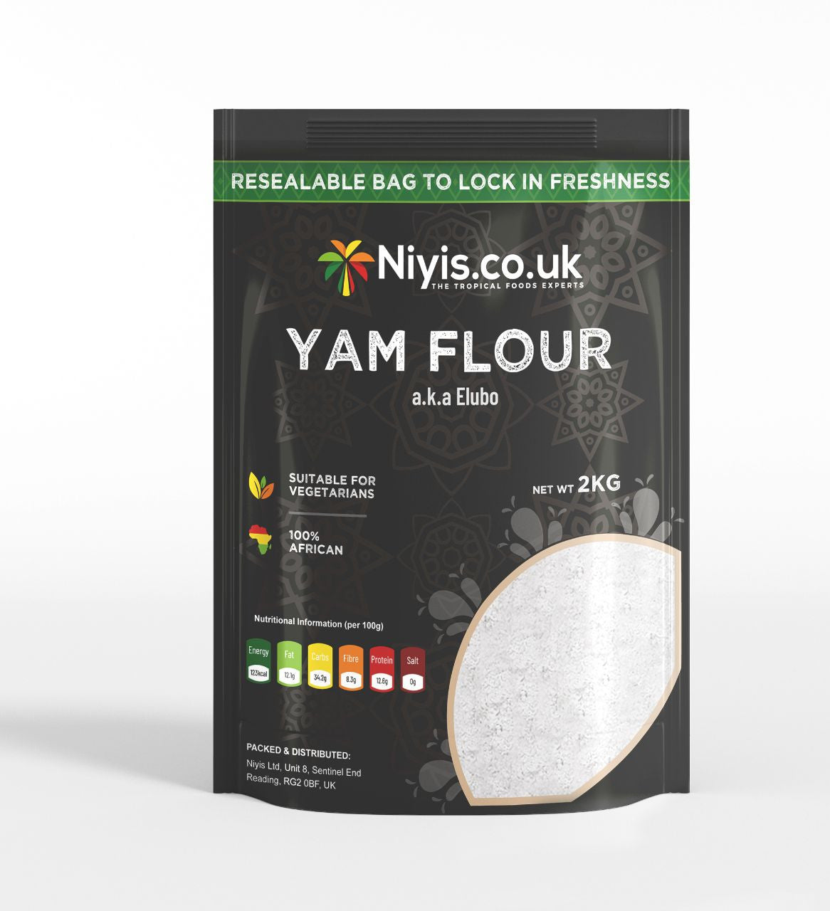 Yam flour sold on Niyis